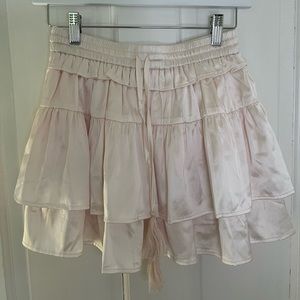 Fab'rik ivory mini skirt NWT